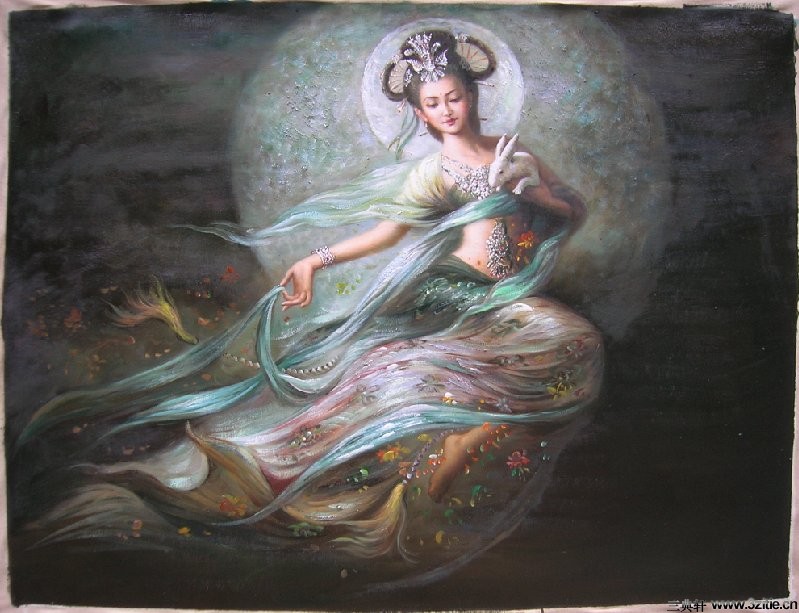 [合辑]油画 敦煌飞天之舞