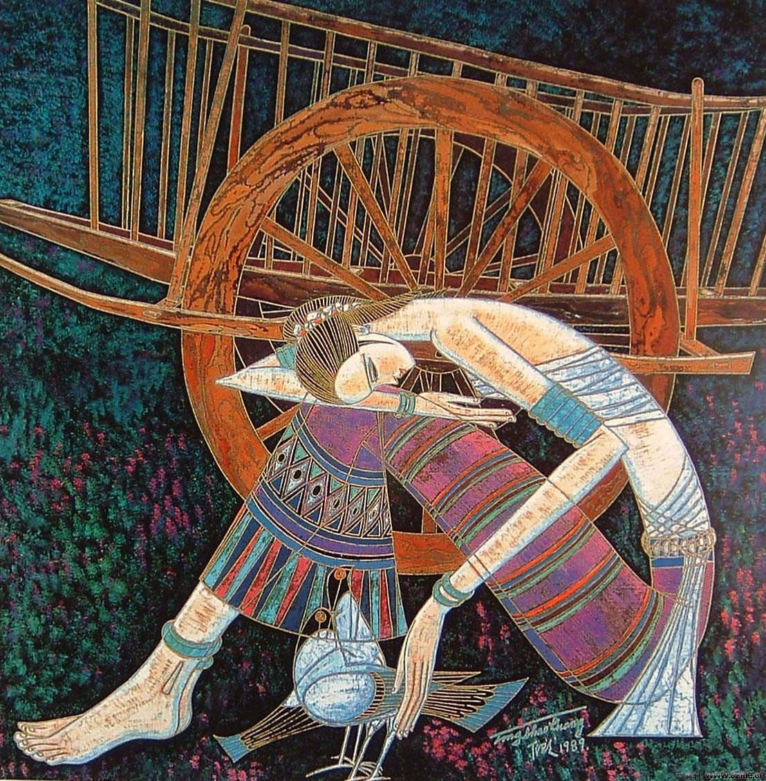 丁绍光装饰画作精选