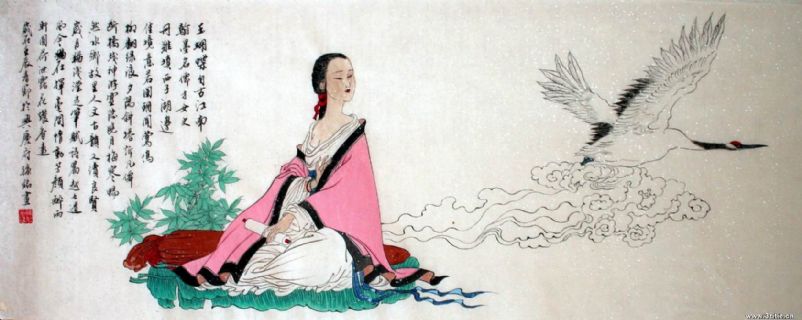 孙敏（铭）国画选.东坡词境（73x33cm）