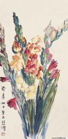 花卉 镜心
