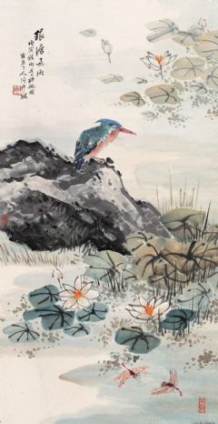 银塘迎雨