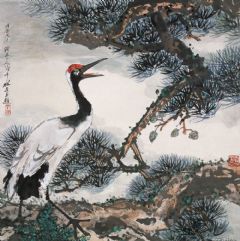 松鹤图