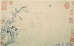 《古木流泉》