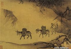 《晓雪山行图》