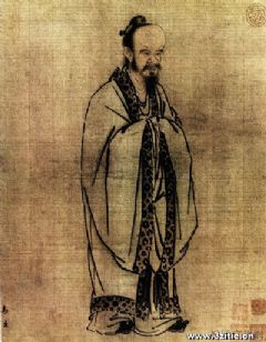 《孔子像》
