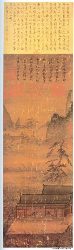 华灯侍宴图轴