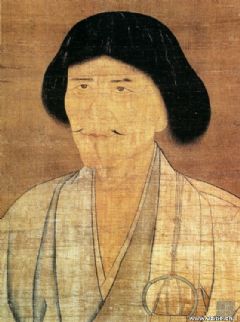 《高峰原妙禅师像》