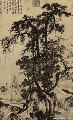 《霜浦归鱼图》