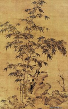《双钩竹图》