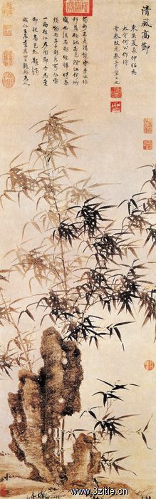 《清风高节图》