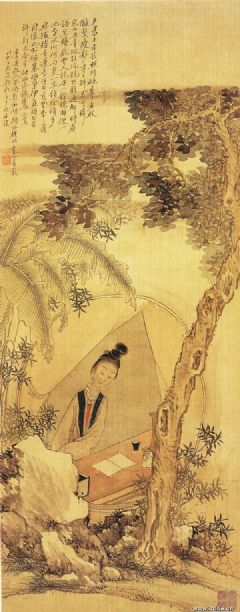 《小青小影图》