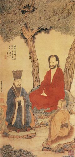 《三教图》