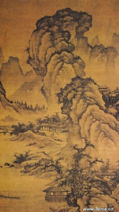 《阔渚晴峰图》