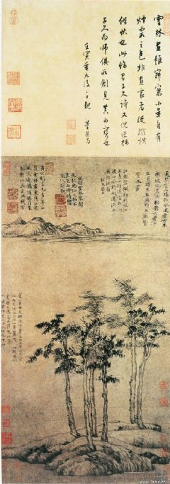 《六君子图》