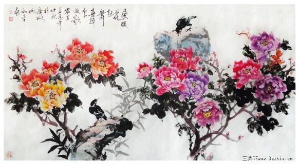 风来花起舞