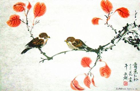 霜叶红于二月花