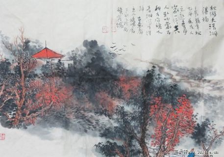 秋游大清湖得稿