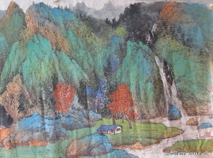 江山和畅图局部四