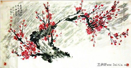 写意梅花