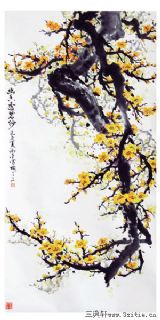 幽香透碧纱
