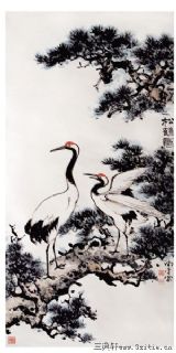 松鹤图