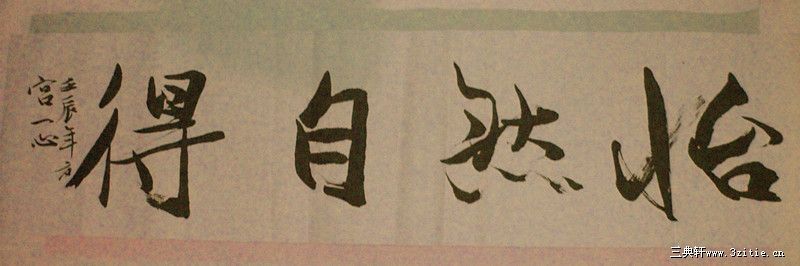 怡然自得