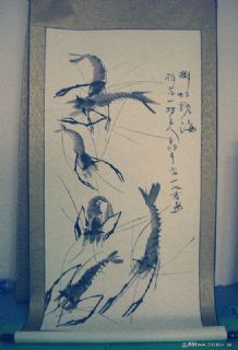 宫一心 虾图