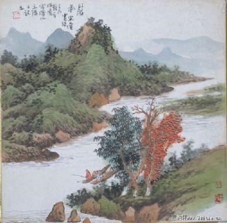 卧游图（小品10000元/平尺）