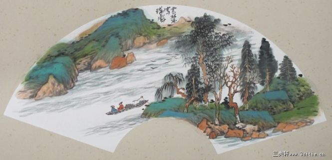 扇面（10000元、平尺）