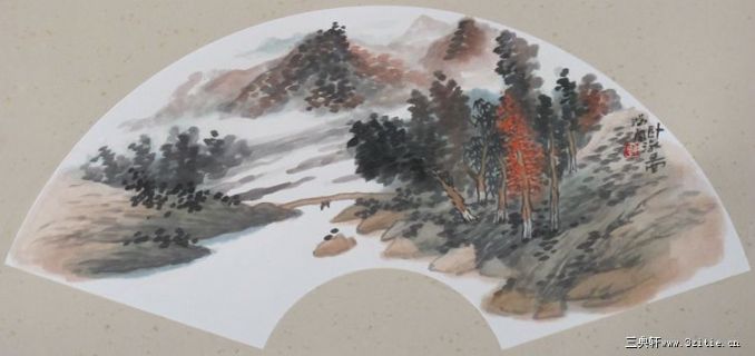 扇面（10000元、平尺）