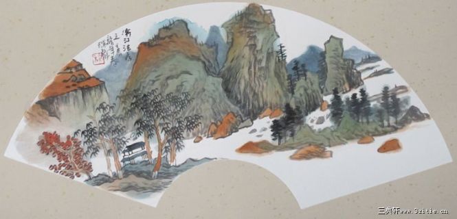 扇面（10000元、平尺）