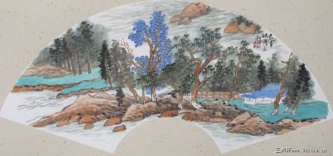 扇面（10000元、平尺）