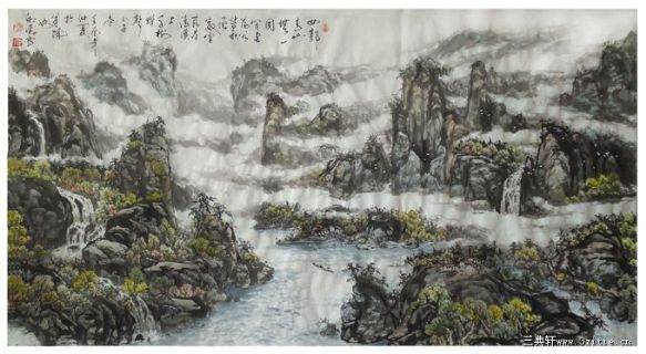 白云荡谷苔秋风