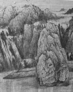 高山白云图局部8