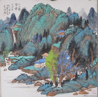 仙山楼阁图（10000元/平尺）