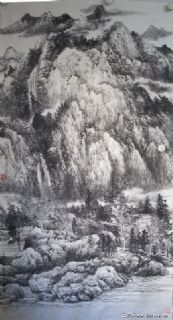 一弯流水绕柴门