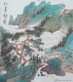 松风云壑图（10000元/平尺）