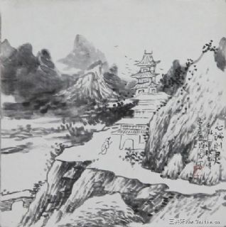 心诚则灵（10000元/平尺）