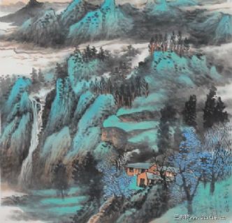 云蒙山居图（10000元/平尺）