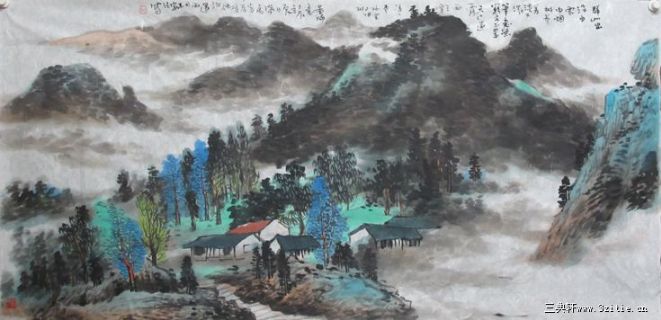 夏山图（10000元/平尺）