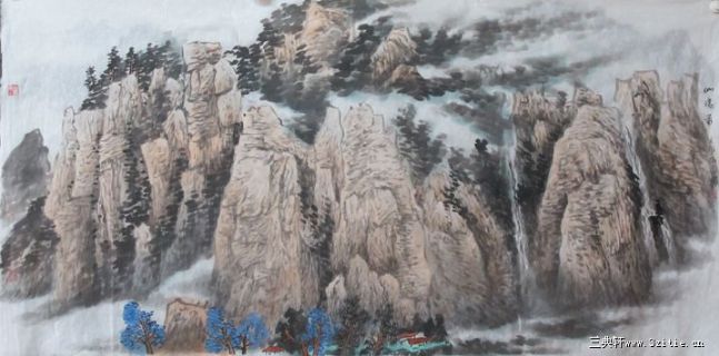 山魂图（10000元每平尺