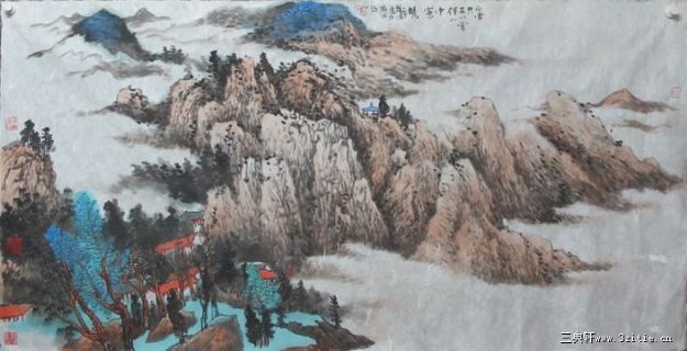 白云只在山 常伴山中客