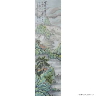 四季山水-夏