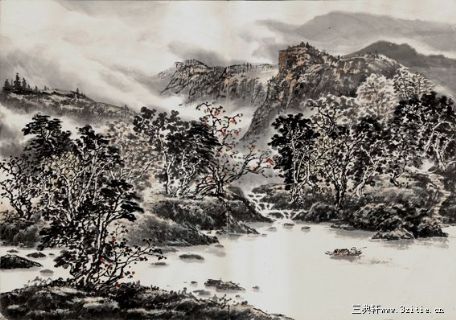 刘学志山水册页