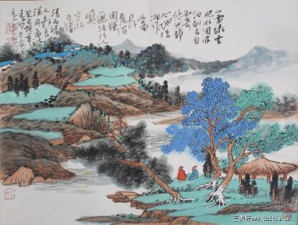 春夏秋冬册页（夏）
