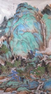 溪山清韵（附局部）