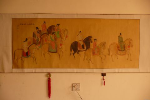 虢国夫人游春图