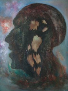 王珑澔油画作品《精神系列》