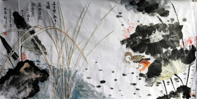 属玉双飞水满塘