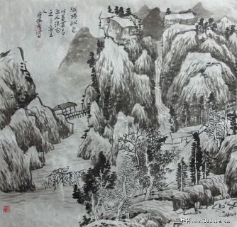 湖桥秋色